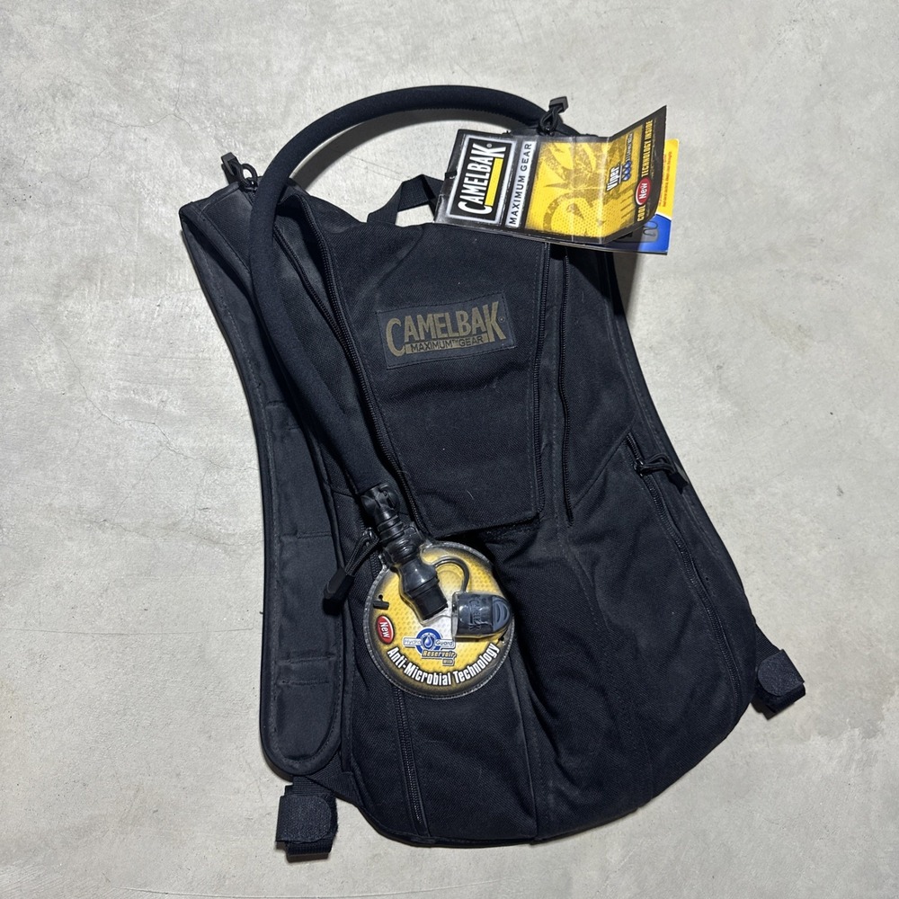 New Vintage Camelbak Maximum Gear Cordura Black Viper Military EDC Hiking